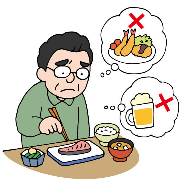 �����������́A�H�ׂ������̂��䖝�c