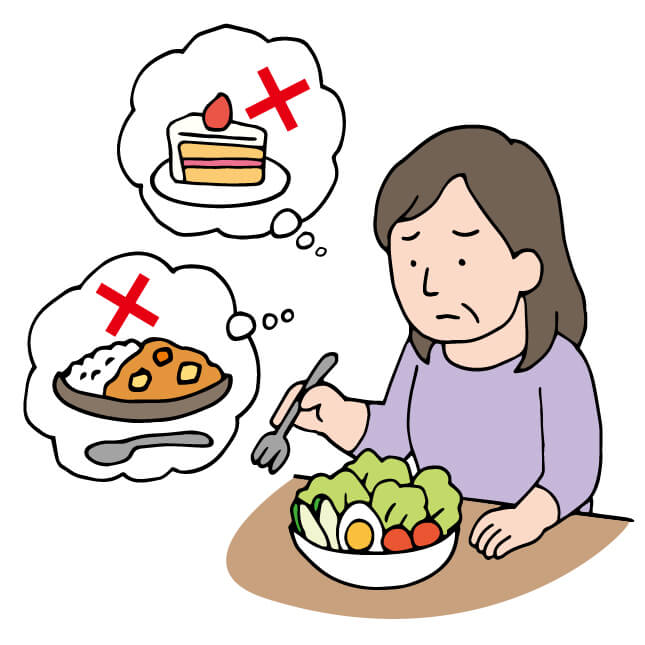 �����������́A�H�ׂ������̂��䖝�c